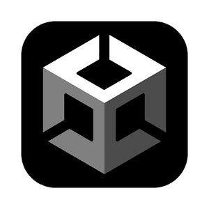 Unity black app logo transparent PNG - StickPNG