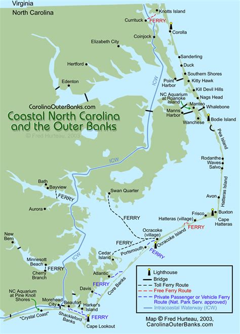 Detailed Map Of Nc Coast - Get Latest Map Update