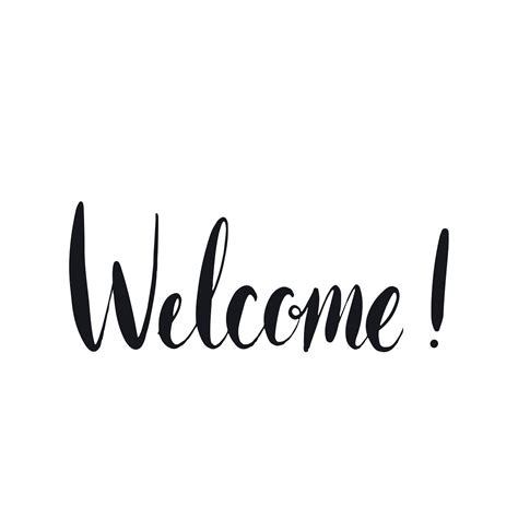 Welcome Font Svg