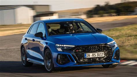 2023 Audi RS3 Performance Edition Debuts With 407 HP, Goes 186 MPH