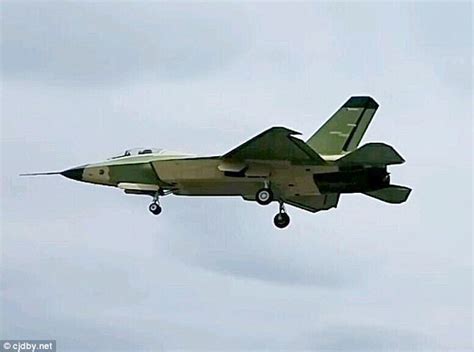 China's secretive J-13 stealth fighter has been revealed | Daily Mail ...