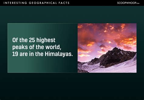 18 Interesting Geographical Facts | 18 Fun Geographical Facts You Didn ...