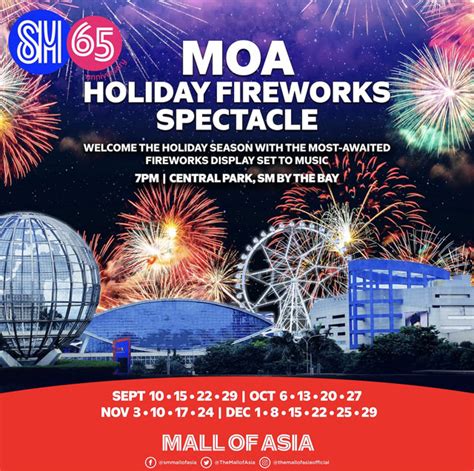 Mall of Asia Holiday Fireworks Is Back for Christmas 2023