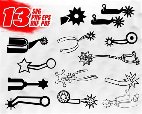 cowboy spurs clip art - Clip Art Library - Clip Art Library