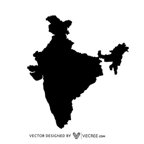 Map Of India Free Vector by vecree on DeviantArt