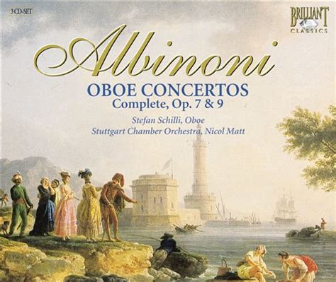 Albinoni - Complete Oboe Concertos - (3 CD) - musik