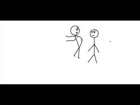 funny stick man cartoon drawing - YouTube