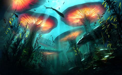 Underwater Nature Digital Art 4k Wallpaper,HD Artist Wallpapers,4k ...