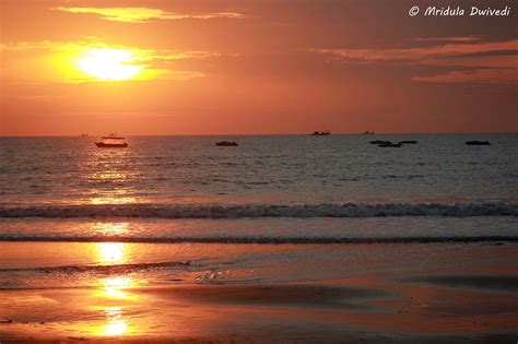 Sunset at Cavelossim Beach, Goa – Travel Tales from India and Abroad