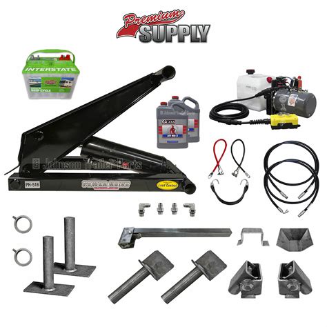 8 Ton Scissor Hoist Kit | PH516 Ultimate - Fits 10' - 14' Dump Beds