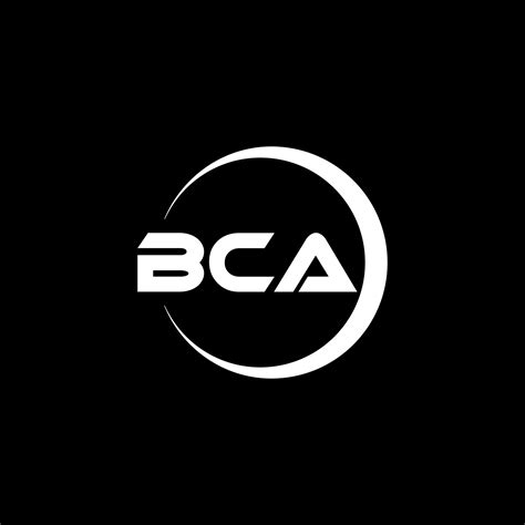 diseño de logotipo de letra bca en ilustración. logotipo vectorial ...