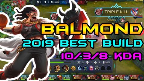 KILLER TANK | Balmond Best Build 2019 | Mobile Legends [MVP] - YouTube