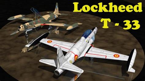 Lockheed T-33 - 3D Model - ShareCG