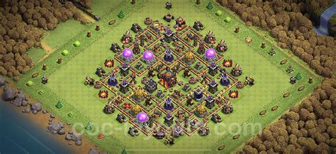 Best Anti 3 Stars Base TH10 with Link, Hybrid - Town Hall Level 10 Base ...