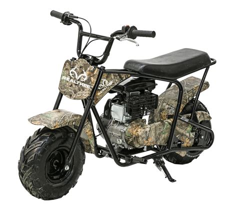 Realtree RT100 Gas Powered 105cc Camo Power Ride-On Mini Bike - Walmart.com