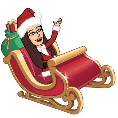 Bitmoji Christmas sleigh Santa | Merry christmas, Merry, Merry ...