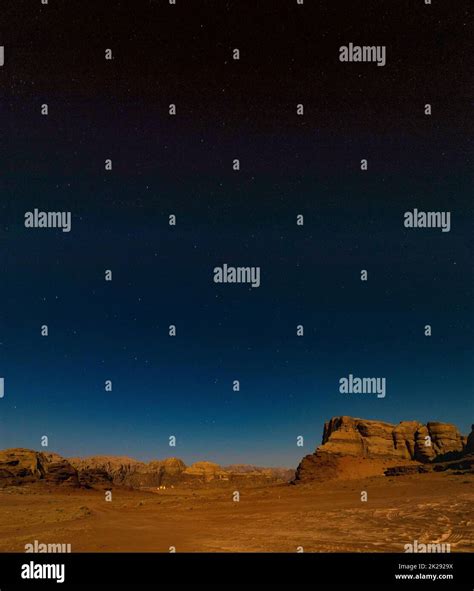 Wadi Rum Night I Stock Photo - Alamy