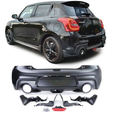 Rear Sport Bumper Carbon Look for Suzuki Swift MK3 17+ in Bumper - buy ...