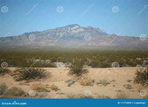 Mountainous Desert Landscape Stock Image - Image of land, landscape ...