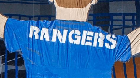 Rangers fans unveil giant 3D tifo ahead of Celtic clash using new ...