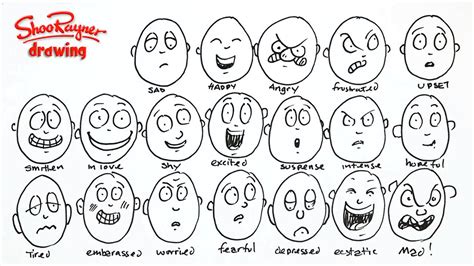 Twenty Emotions | Different emotions, Emotion faces, Emotions