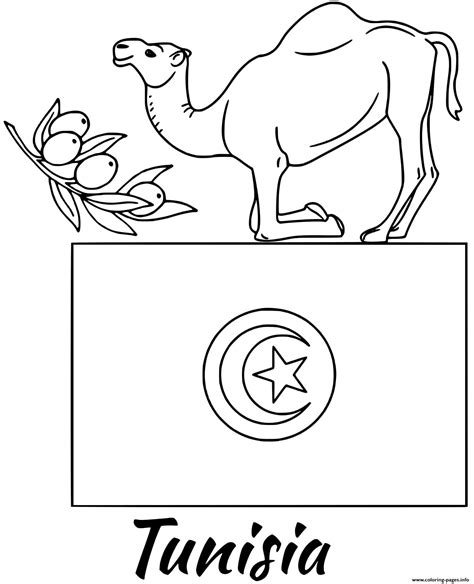 29+ lovely images Tunisia Flag Coloring Page - How to Draw Tunisia Flag ...