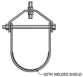 Fig 606 Clevis Hanger with Welded Shield | AAA Technology