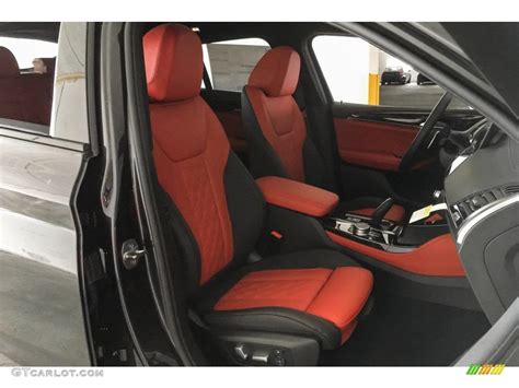 Fiona Red/Black Interior 2019 BMW X4 M40i Photo #132200243 | GTCarLot.com