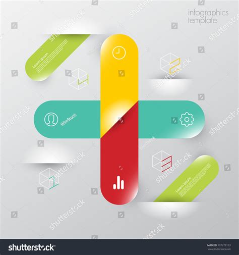 Modern Infographics Template Stock Vector (Royalty Free) 197278133 ...