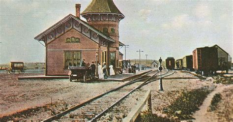 Train and Trolley Stations: Old Chatham Railroad Station - 1910