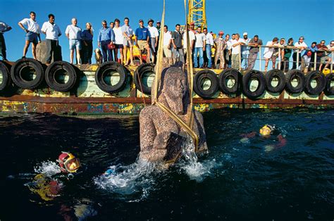 The Lost Egyptian City Of Thonis Heracleion Submerged for 1000 Years ...