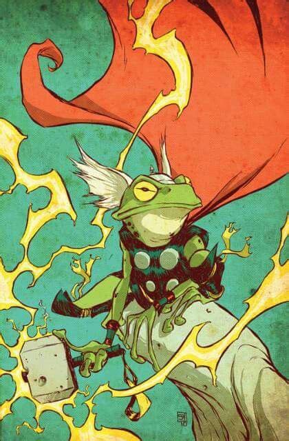 Frog Thor Ms Marvel, Marvel Heroes, Comic Books Art, Comic Art ...