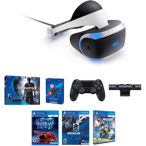 Sony PlayStation VR Bundle with PlayStation 4 Slim Uncharted 4