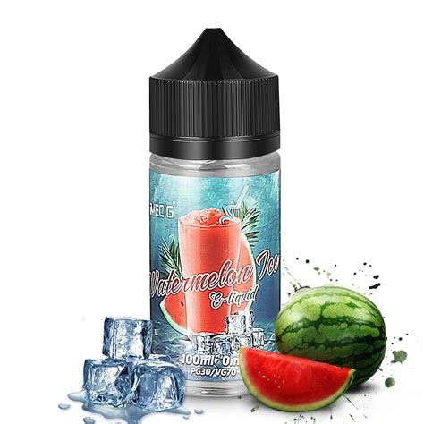 IMECIG 100ml Vape Liquid Ice Watermelon Premium Ecig Vape Juice 70/30 E ...