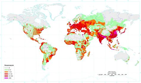 APOD: 2003 March 5 - Where People Live on Planet Earth