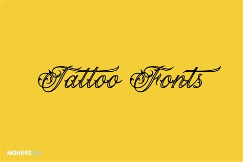 Aggregate more than 51 popular tattoo fonts latest - in.cdgdbentre