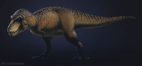 ArtStation - Commission: Stalking Tyrannosaurus, Fred Wierum | Dinosaur ...