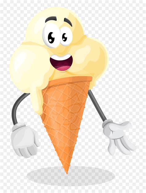 Ice Cream Cartoon Characters, HD Png Download - vhv