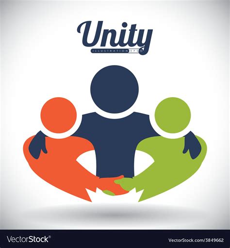 Unity people Royalty Free Vector Image - VectorStock