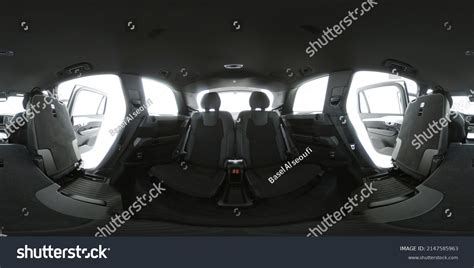 Car Interior 360 Panoramic Photo Orebro Stock Photo 2147585963 ...