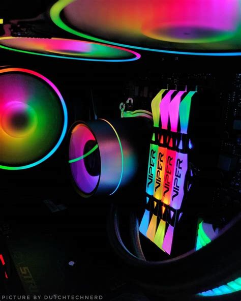 Dutchtechnerd on Instagram: “The Viper RGB RAM sticks are so colorful ...