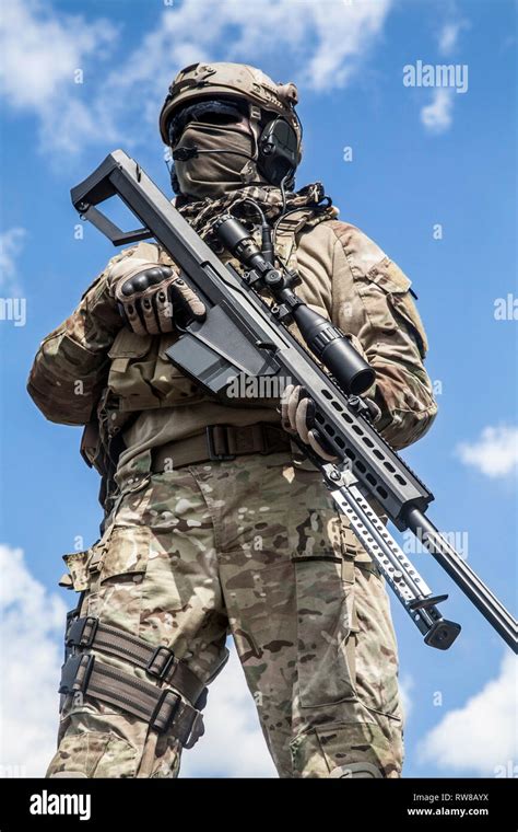 U.S. Army ranger sniper Stock Photo - Alamy