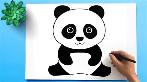 How To Draw A Step By Step Panda