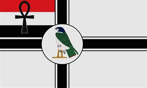 Kemetist (Ancient) Egypt Flag in the style of the German Empire 🇪🇬 : r ...