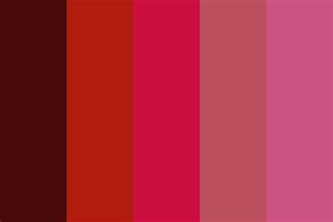 Red rose Color Palette