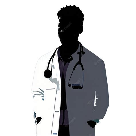 Premium Vector | Doctor silhouette medical healthcare vector