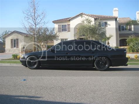 E38 Fs:2001 BMW 740iL Black/Black Sports Package Fully Loaded and Modded!