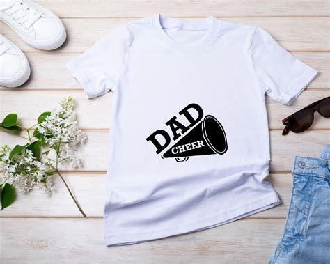 Cheer Dad Svg Cheerleader Svg Cheer Dad Png Cheerleading - Etsy