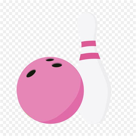 pink bowling ball transparent - Clip Art Library