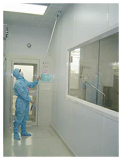 Foamtec PharmaMOP Cleanroom Mop Heads, Sterile EzGLIDE polyester mop ...